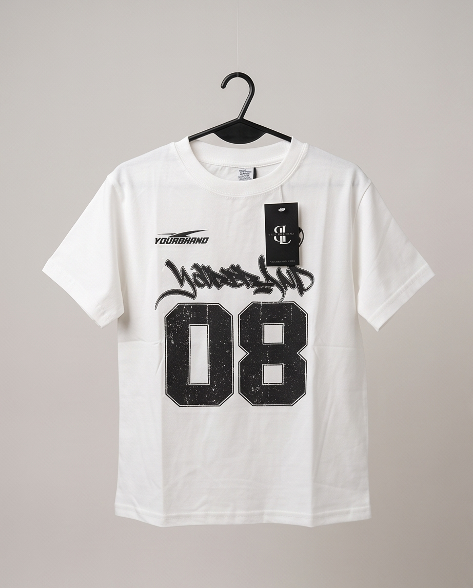 Remera de algodón para niños