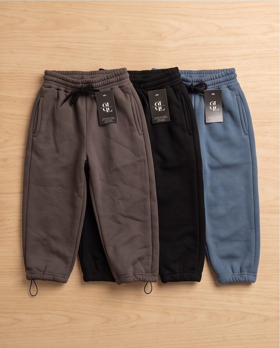 Pantalón de algodón regulable para niños