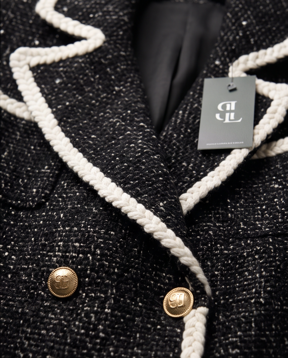 Blazer Luna de tweed