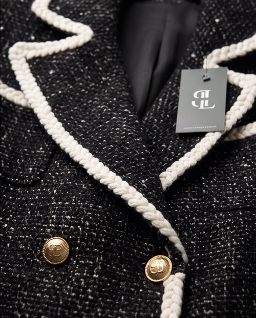 Blazer Luna de tweed