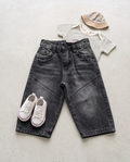 Jean Baggy negro para bebé